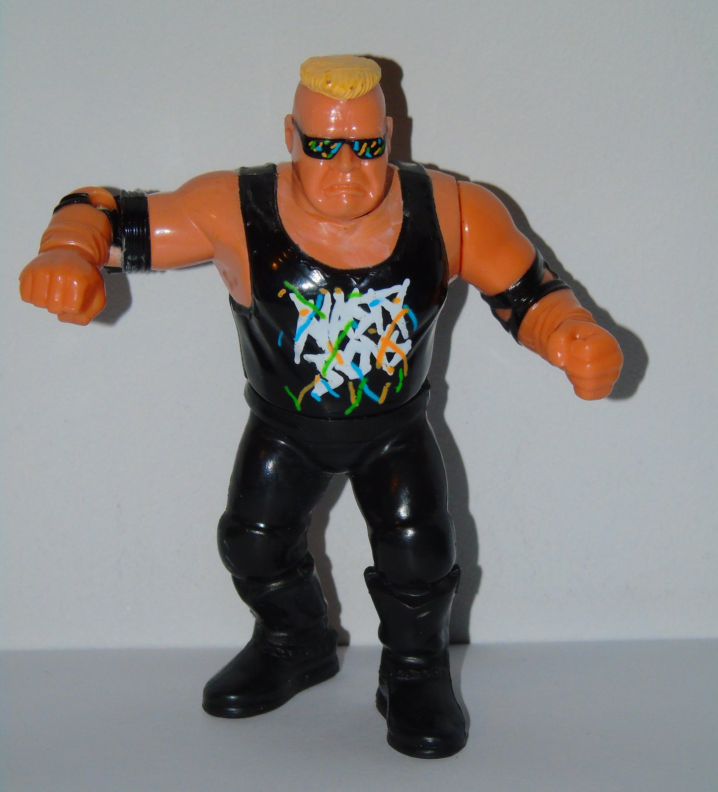 WWF Wrestling Brian Knobbs of The Nasty Boys Hasbro Series 4 Action Figure