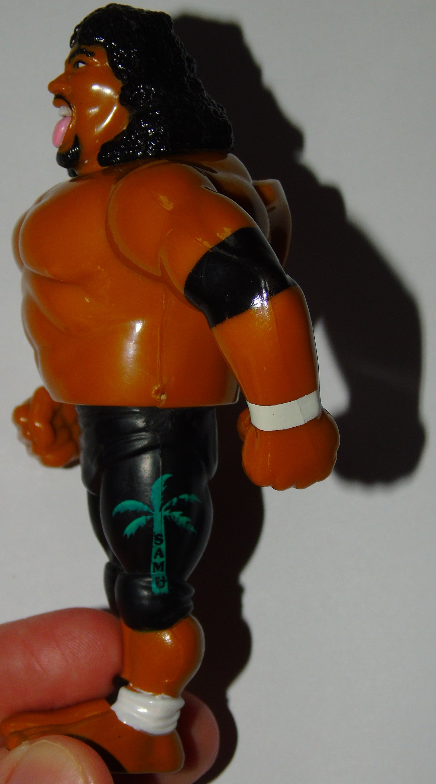 WWF Wrestling The Headshrinkers Samu Hasbro Series 10 Action Figure