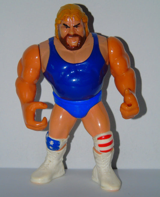 WWF Wrestling Hacksaw Jim Duggan Hasbro Series 9 Action Figure