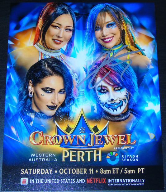 Deposit payment for Kairi Sane & Asuka Double signed WWE Wrestling Photo