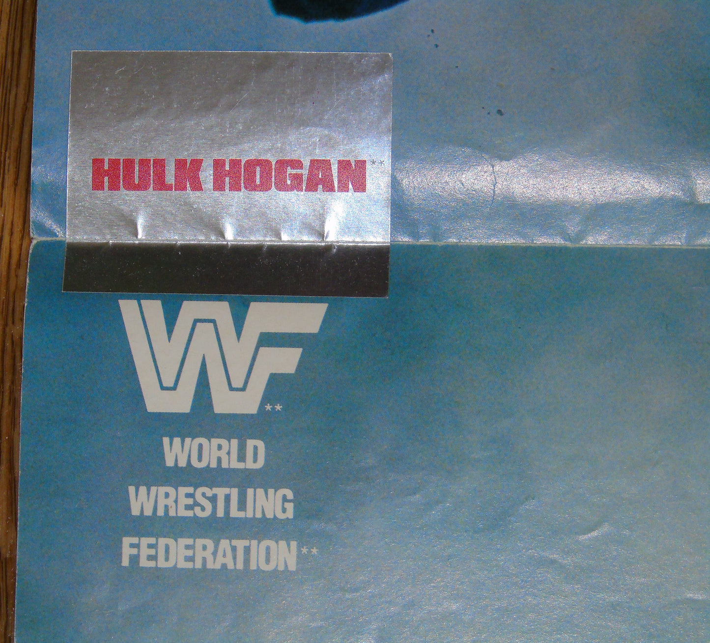WWF Wrestling 1991 UK Sporting Superstars Publication with Double Poster Special