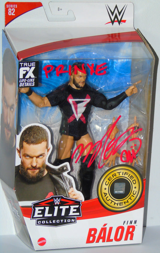Finn Balor Mattel Elite Series 82 WWE Signed Figure