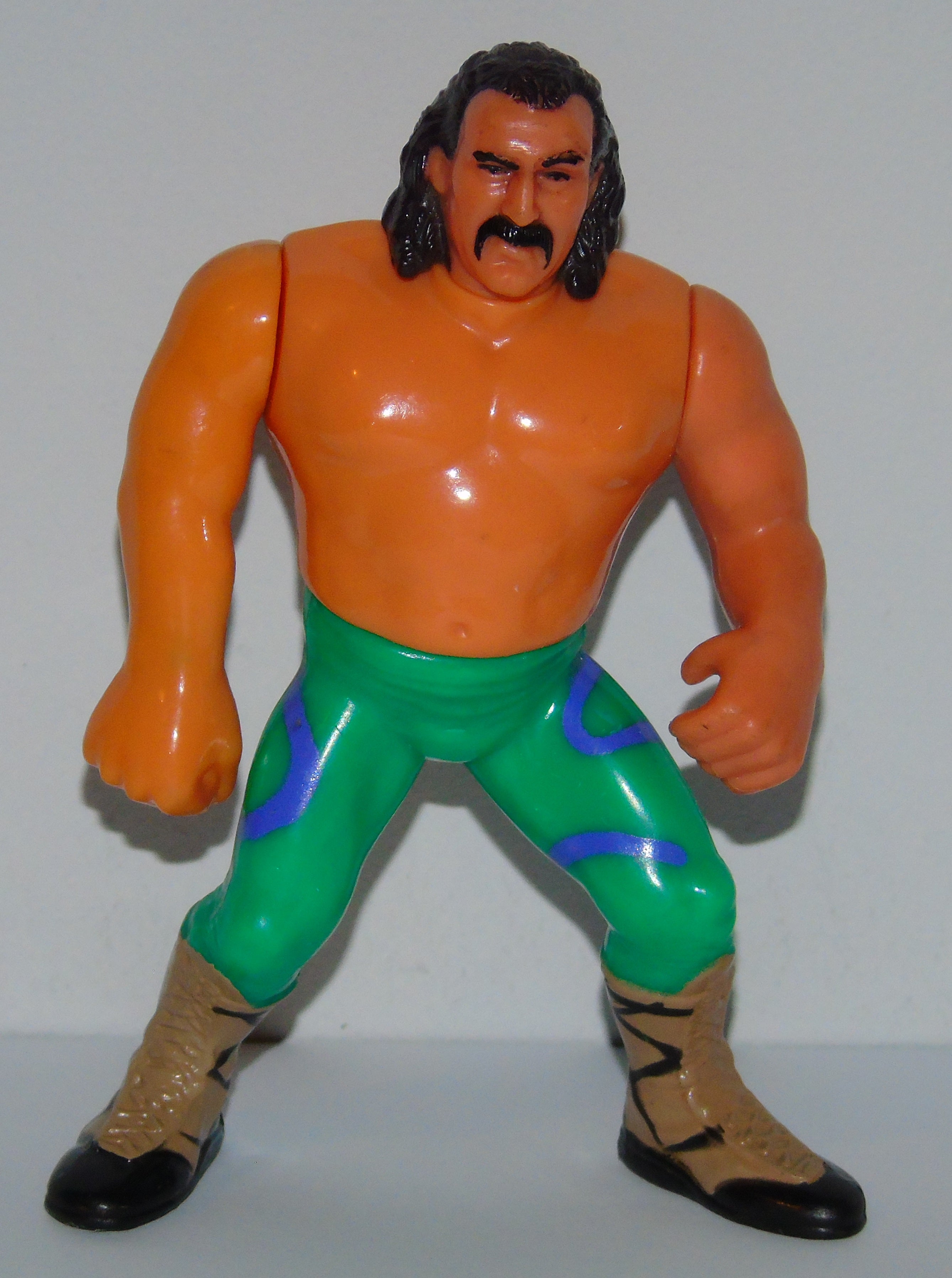 WWF Wrestling Jake The Snake Roberts Hasbro Series 1 Action Figure ...