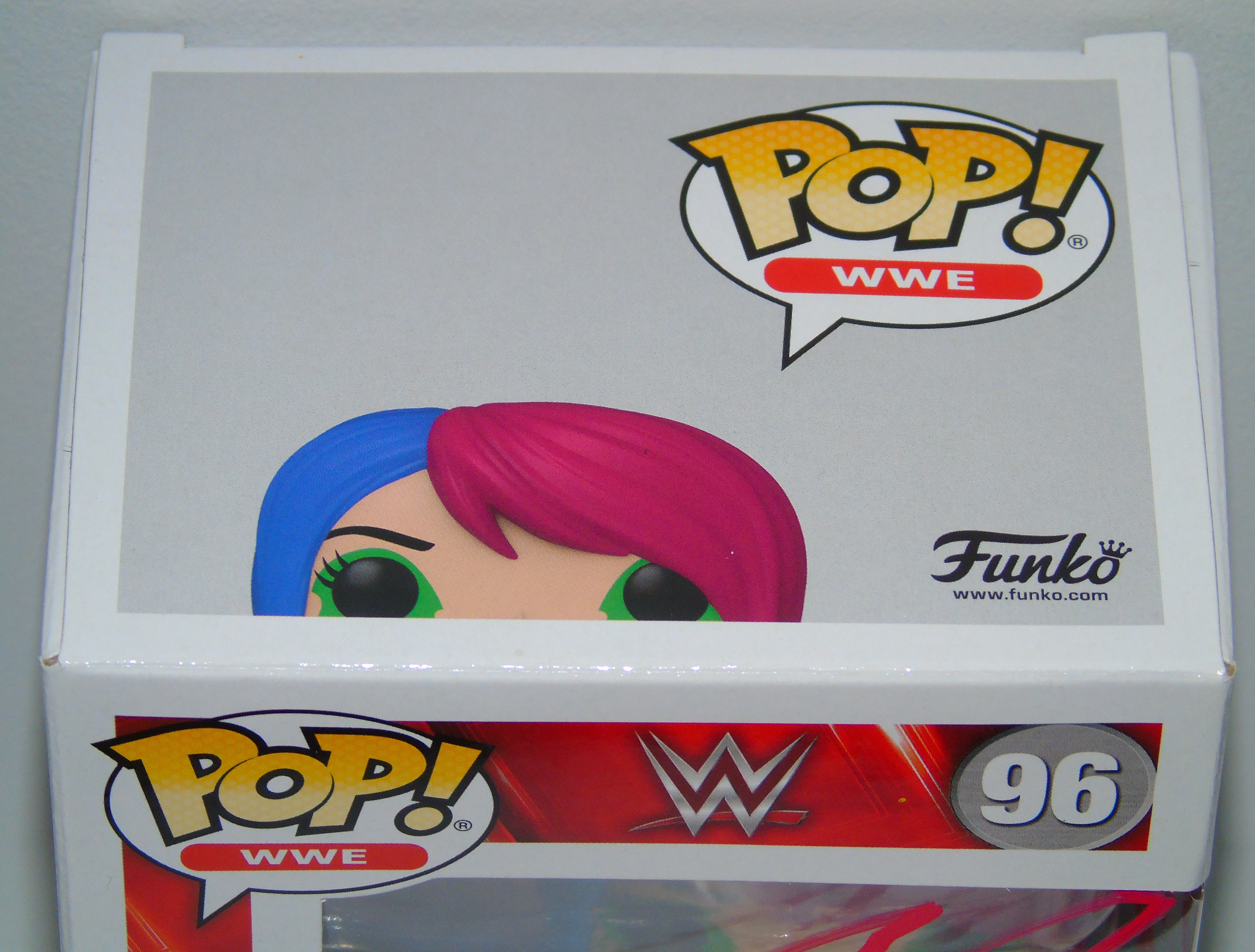 WWE FUNKO POP ASUKA 限定版 アスカ フィギュア Asuka WWE Funko Pop! Vinyl Signed Figure With Inscription