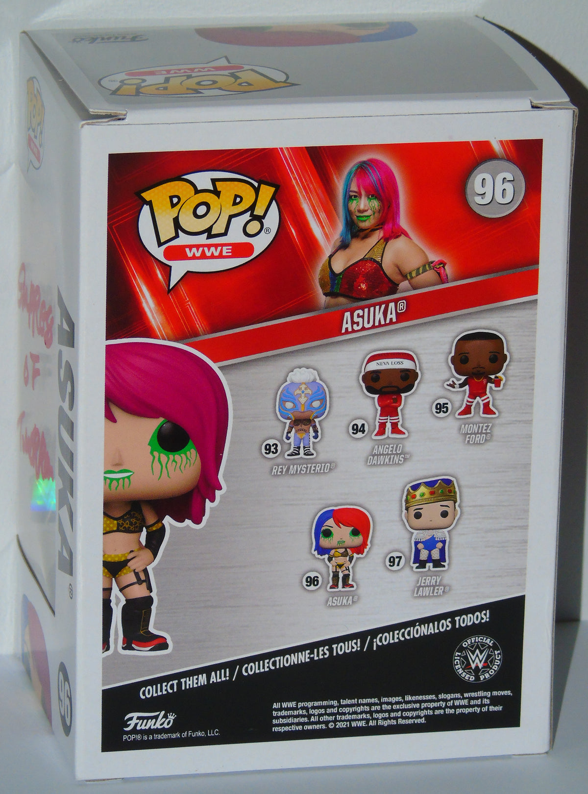 Asuka WWE Funko Pop! Vinyl Signed Figure With Inscription