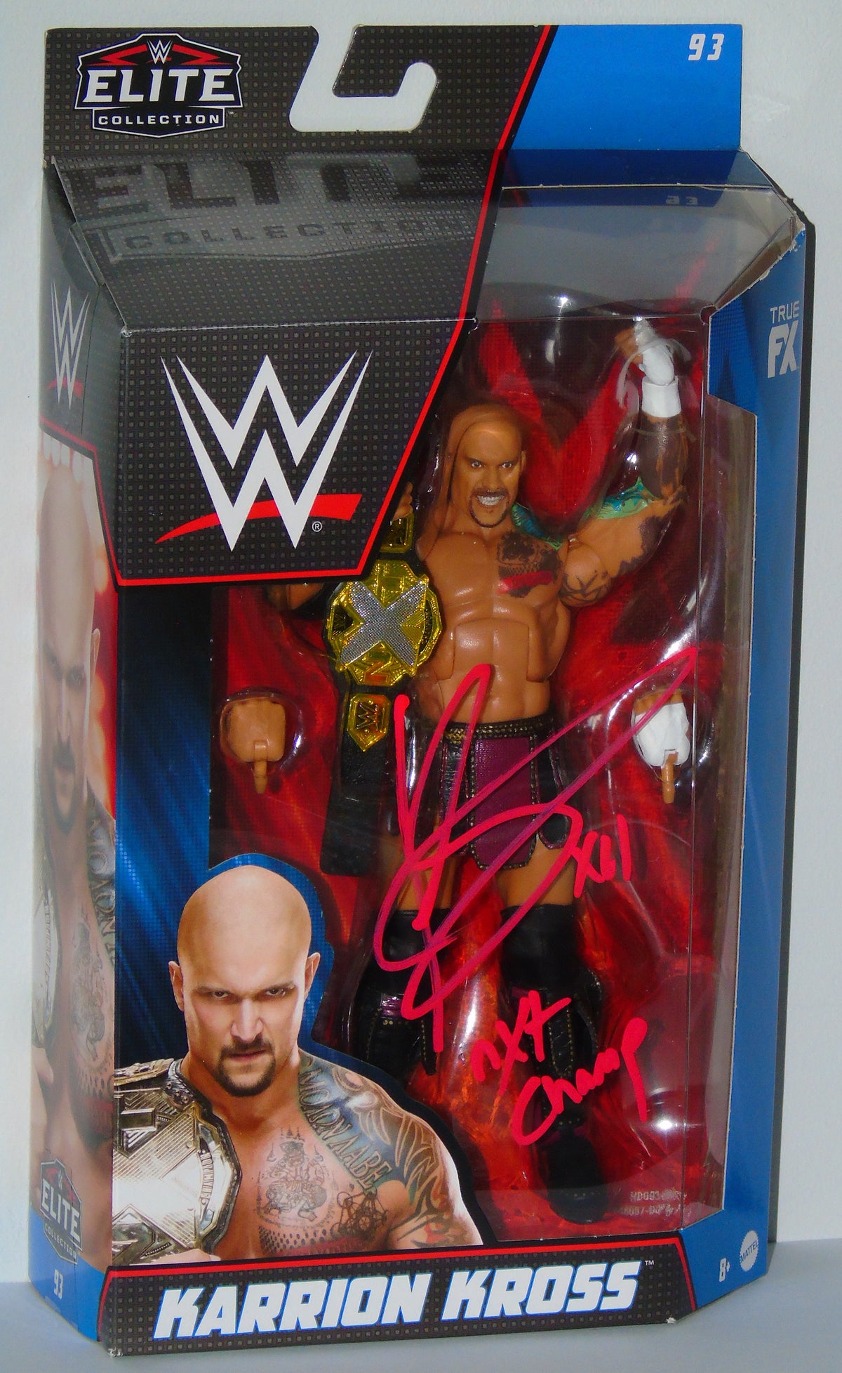 Karrion Kross Signed WWE Wrestling Mattel Elite Series 93 Figure