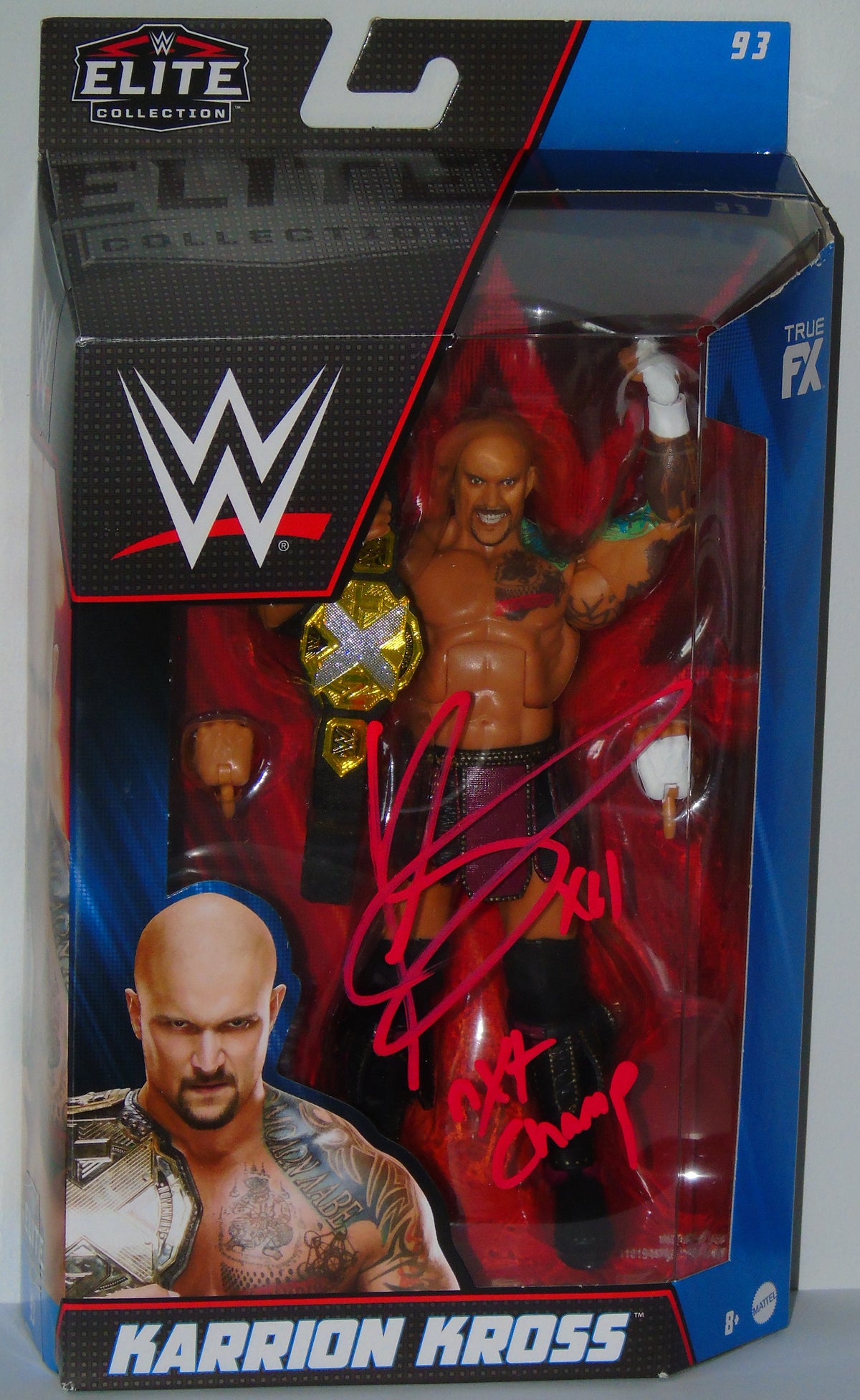 Karrion Kross Signed WWE Wrestling Mattel Elite Series 93 Figure
