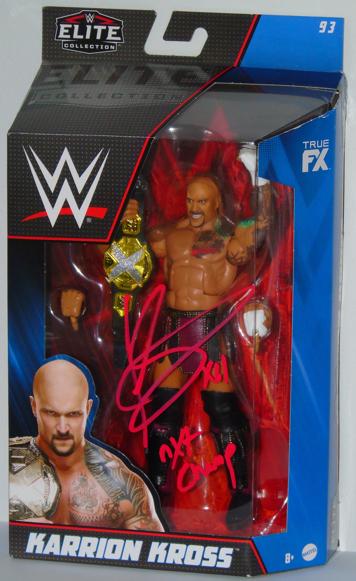Karrion Kross Signed WWE Wrestling Mattel Elite Series 93 Figure