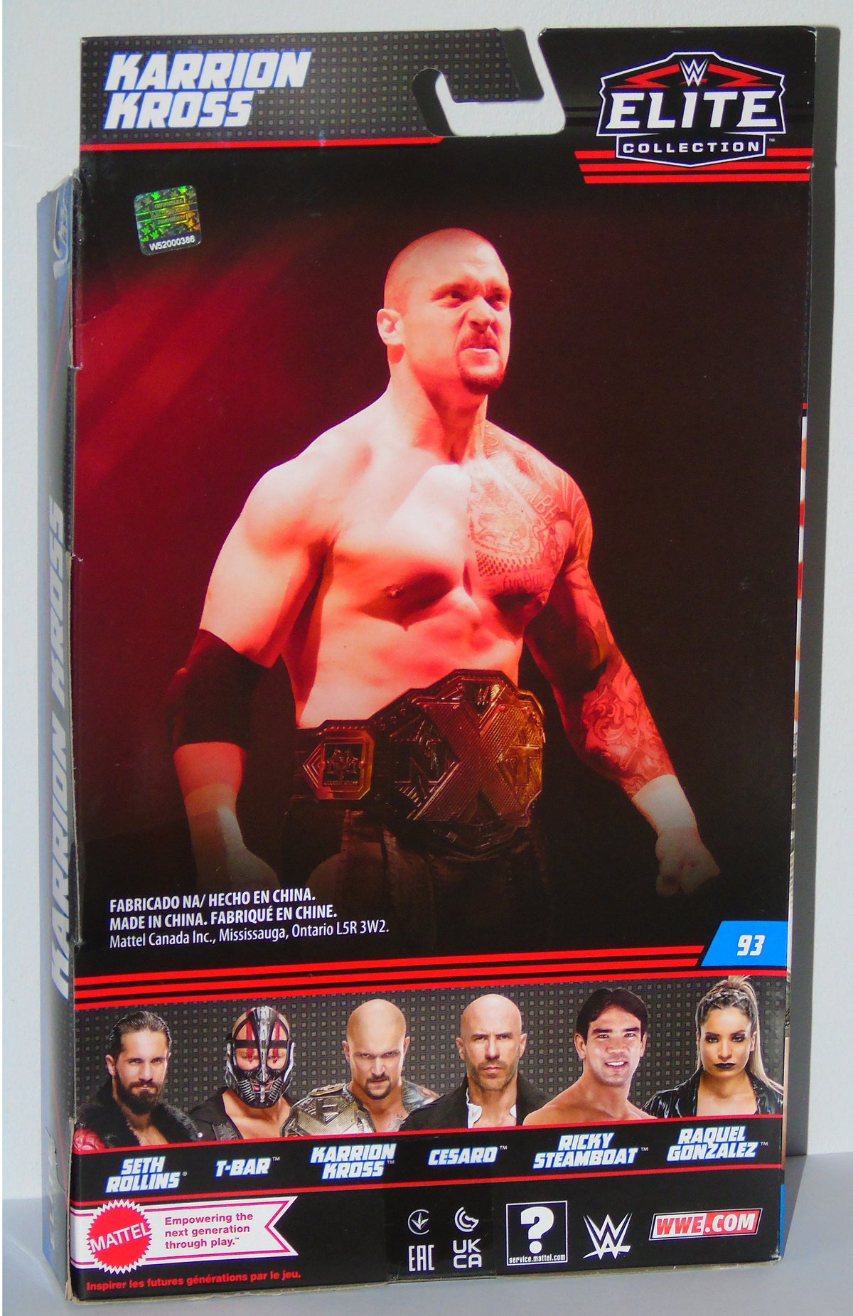 Karrion Kross Signed WWE Wrestling Mattel Elite Series 93 Figure