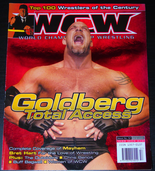 WCW Magazine January 2000 Issue 57