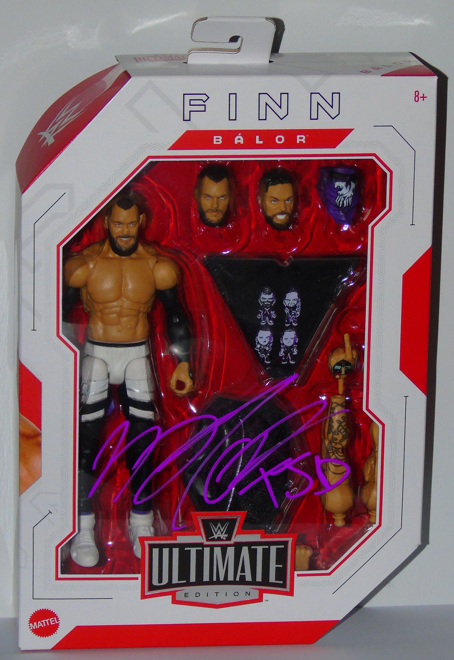 FINN BALOR SIGNED WWE WRESTLING MATTEL ULTIMATE EDITION FIGURE