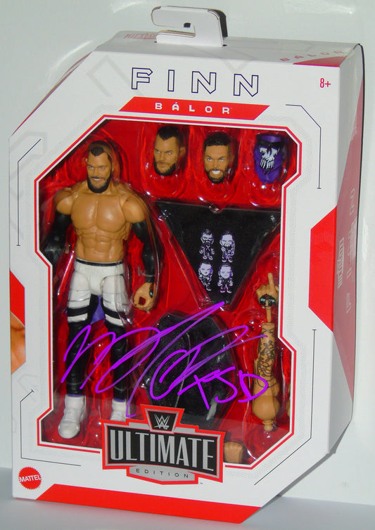 FINN BALOR SIGNED WWE WRESTLING MATTEL ULTIMATE EDITION FIGURE