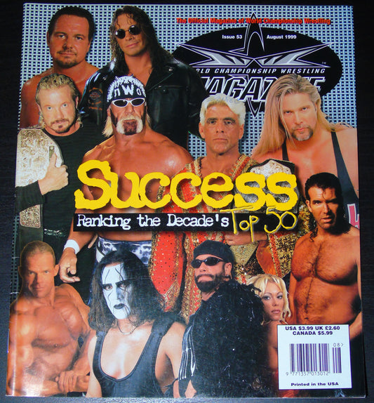 WCW Magazine August 1999 Issue 53