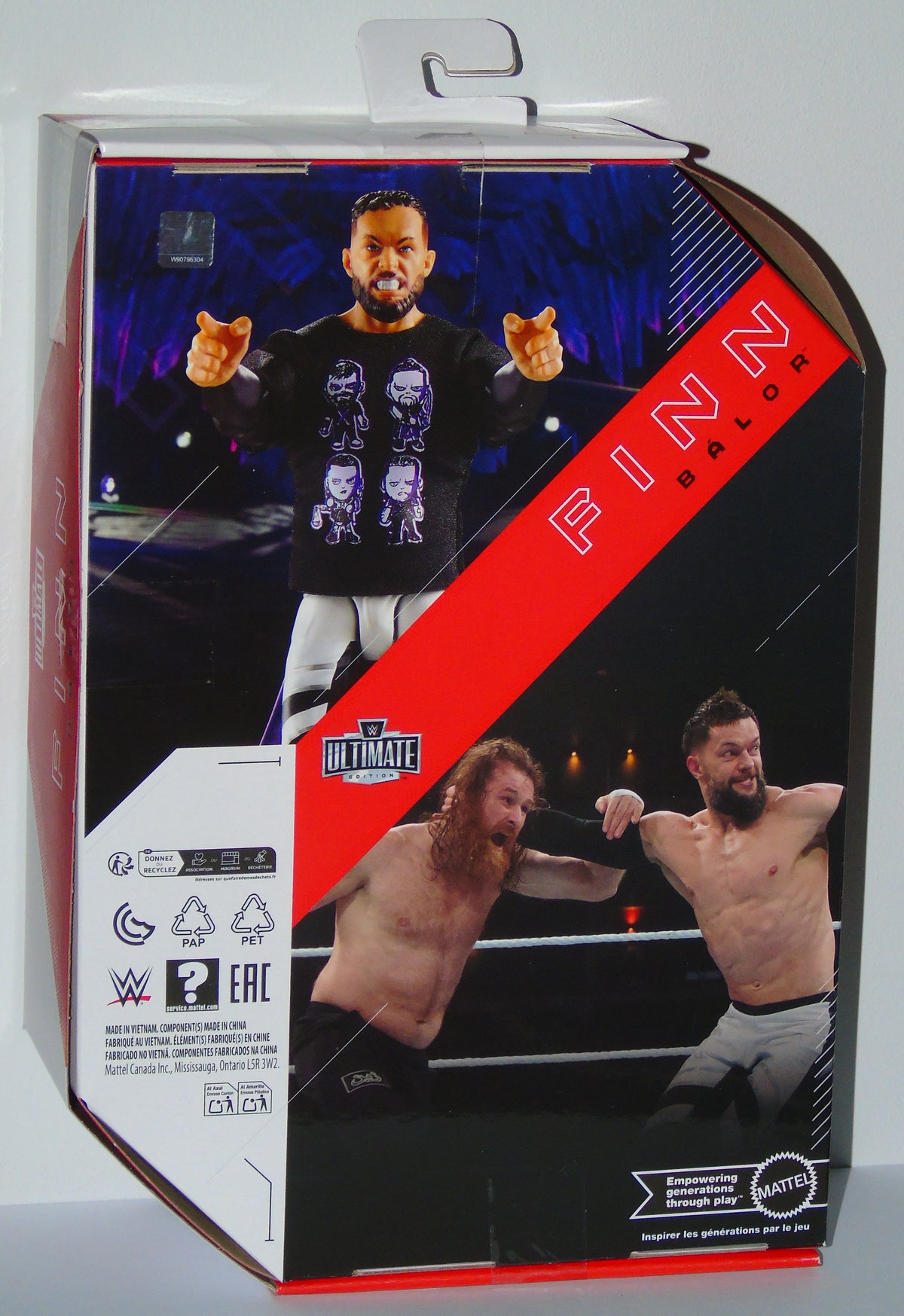 FINN BALOR SIGNED WWE WRESTLING MATTEL ULTIMATE EDITION FIGURE