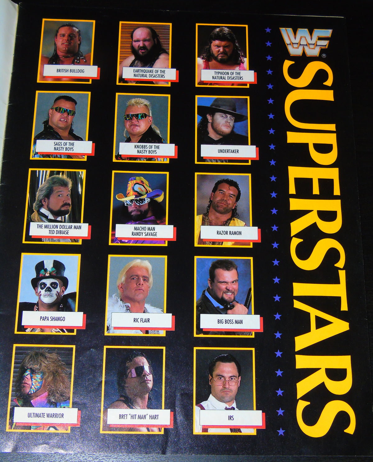 WWF WRESTLING SURVIVOR SERIES 1992 SOUVENIR EDITION PROGRAM MAGAZINE