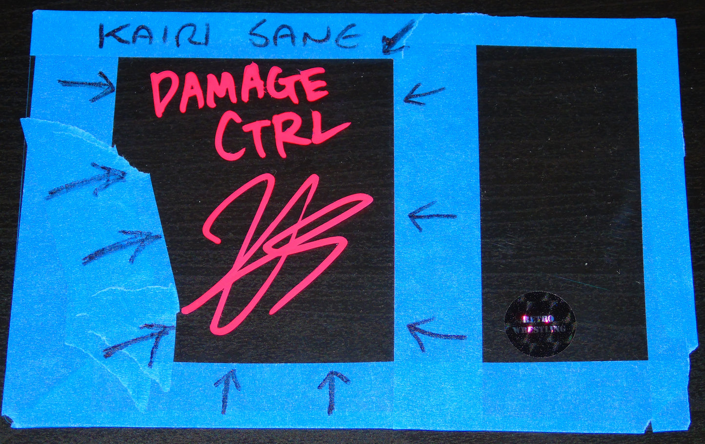 Kairi Sane Signed WWE Funko Pop! Vinyl Figure Box