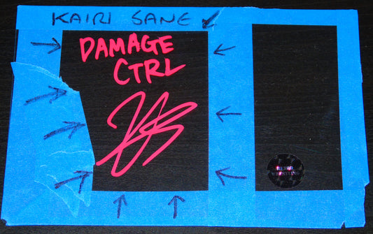 Kairi Sane Signed WWE Funko Pop! Vinyl Figure Box