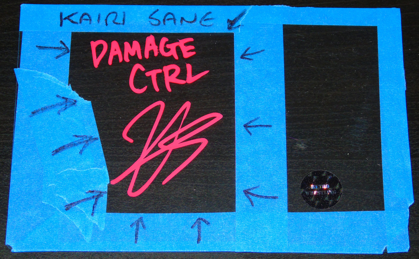 Kairi Sane Signed WWE Funko Pop! Vinyl Figure Box