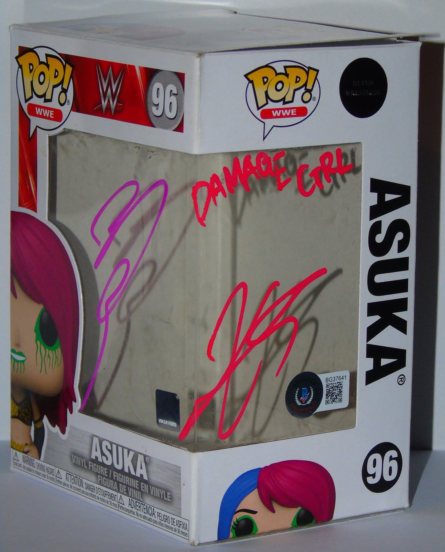 Kairi Sane Signed WWE Wrestling Funko Pop Vinyl Figure