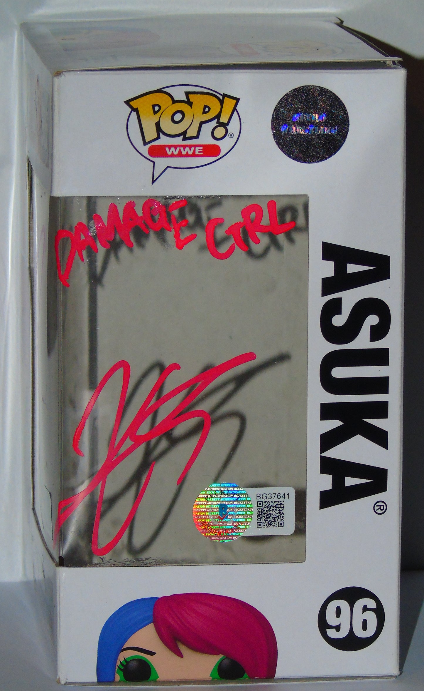 Kairi Sane Signed WWE Wrestling Funko Pop Vinyl Figure