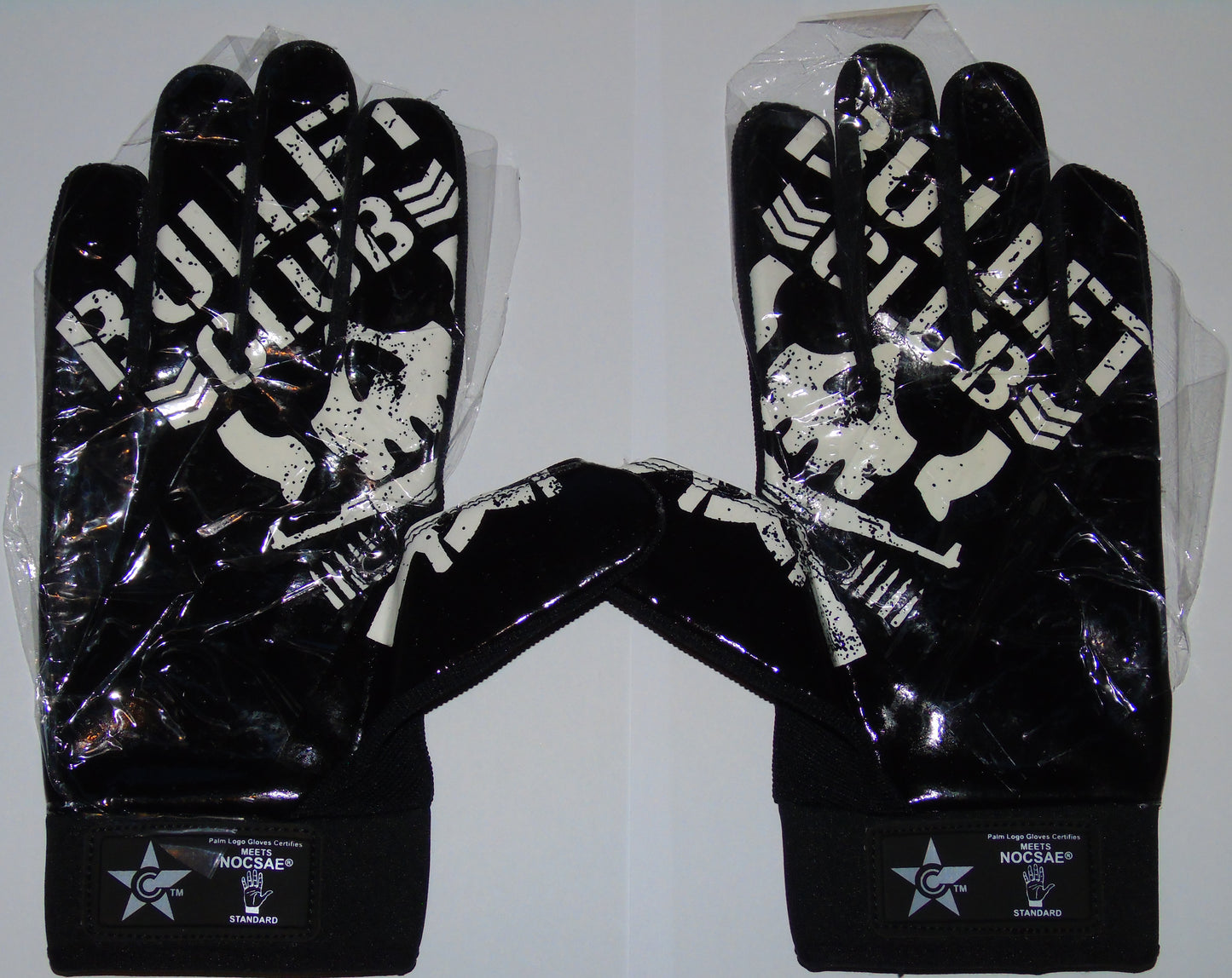AJ STYLES PERSONALLY OWNED LIMITED EDITION SIGNED NJPW BULLET CLUB GLOVES