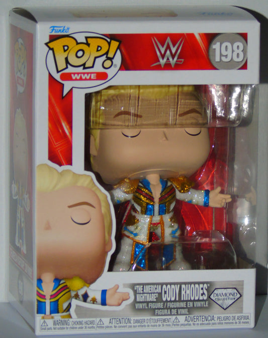 The American Nightmare Cody Rhodes WWE Funko Pop! Vinyl Diamond Collection Figure
