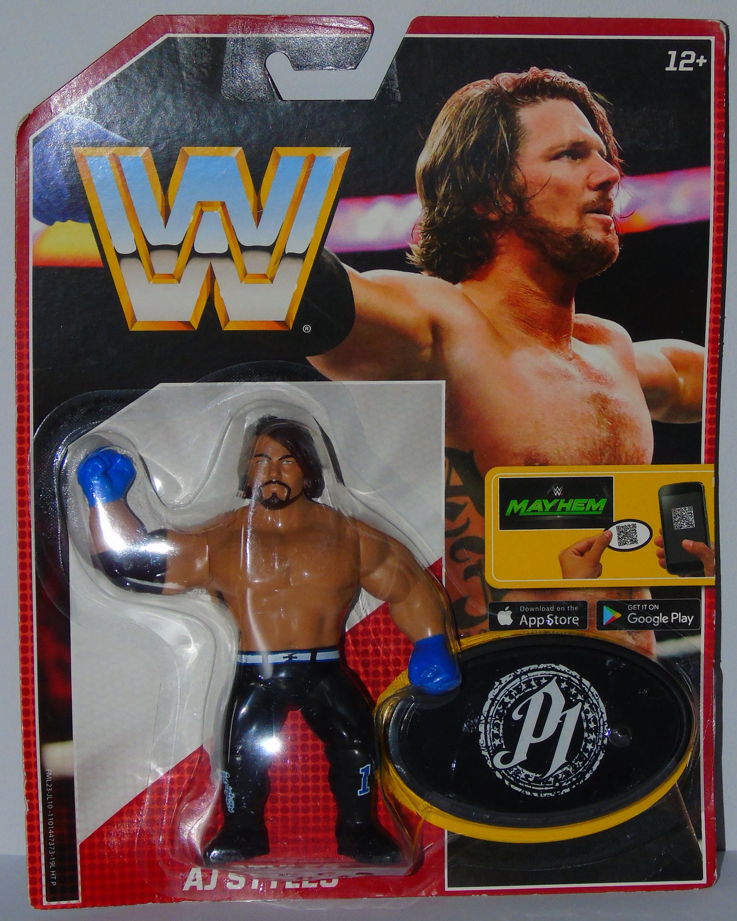 AJ Styles WWE Mattel Retro Figure