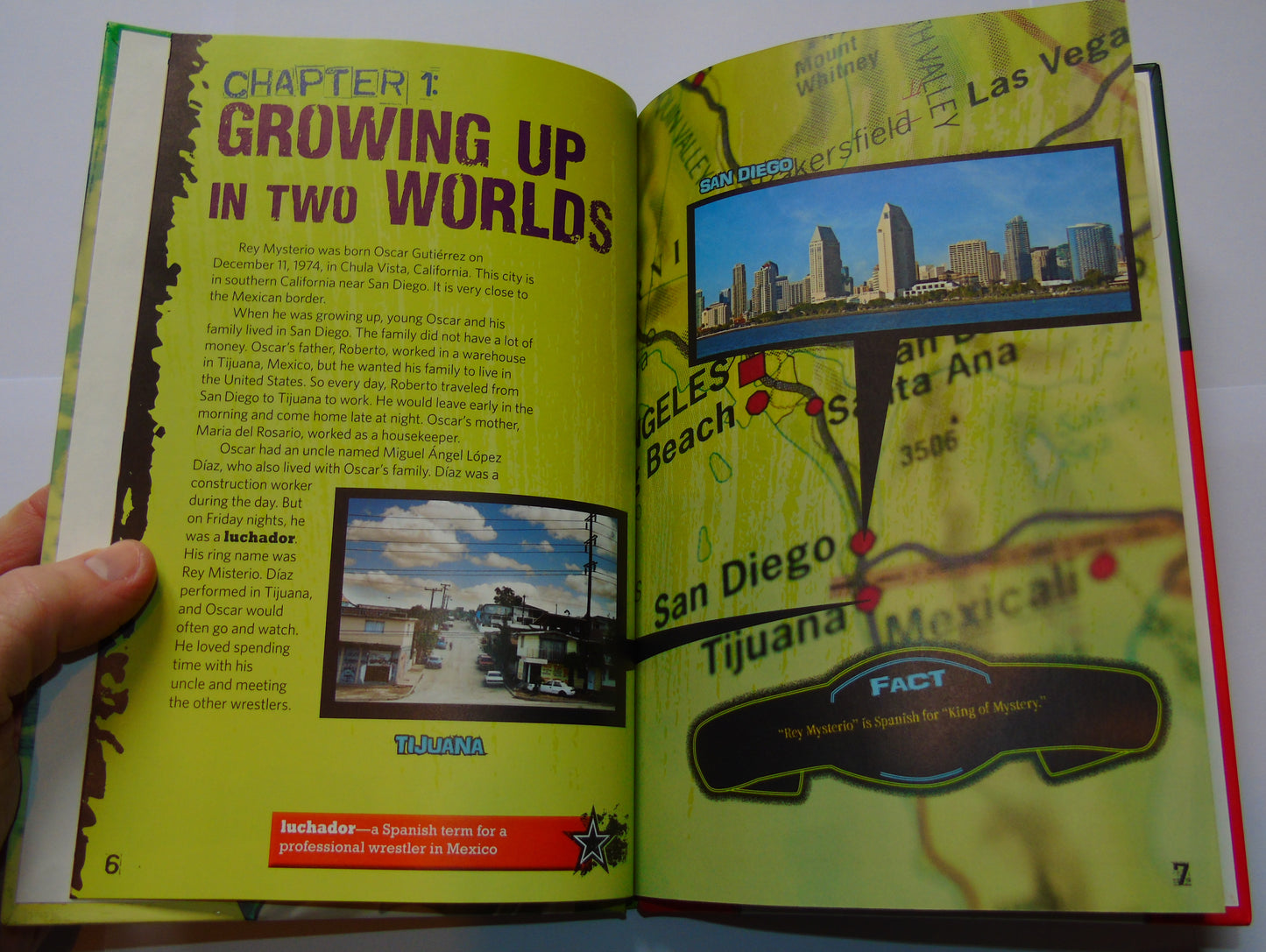 Rey Mysterio High Flying Luchador Hardback Book PWI