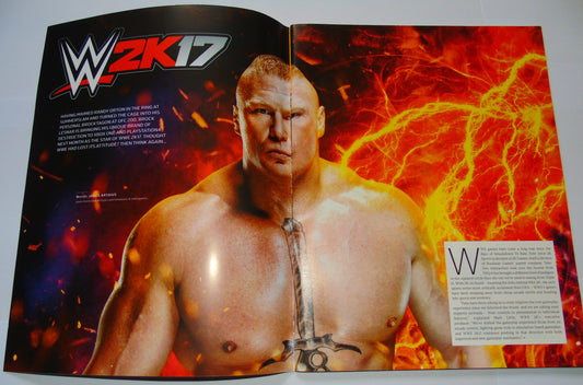 Geeky Monkey Magazine Issue 13 October 2016 WWE 2K17 Goldberg Cover