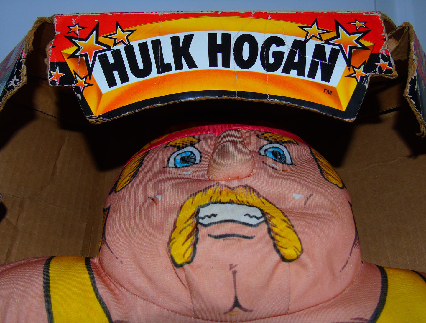 Hulk Hogan Rare WWF Wrestling Tonka Buddies Plush Soft Toy