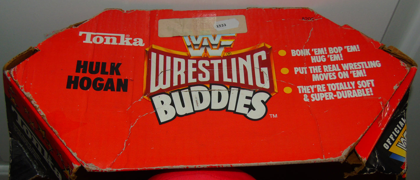 Hulk Hogan Rare WWF Wrestling Tonka Buddies Plush Soft Toy