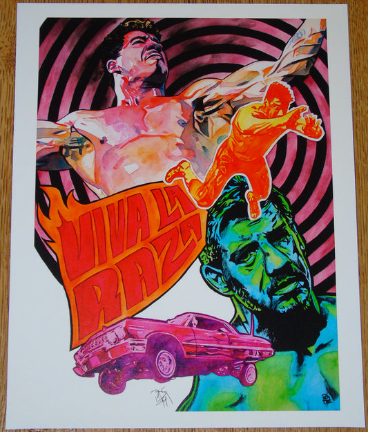 WWE Eddie Guerrero Rob Schamberger Poster