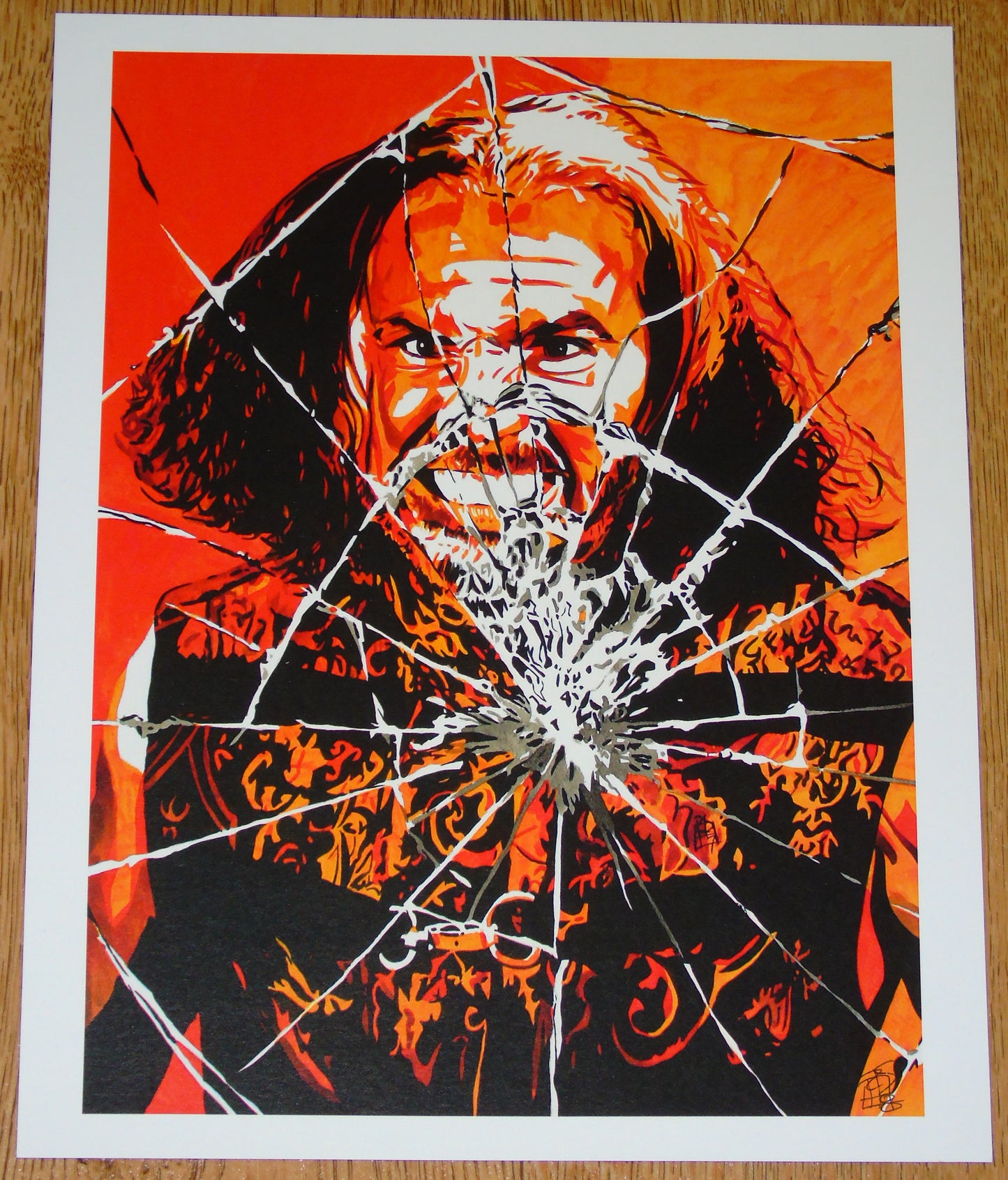 WWE Broken Matt Hardy Rob Schamberger Poster