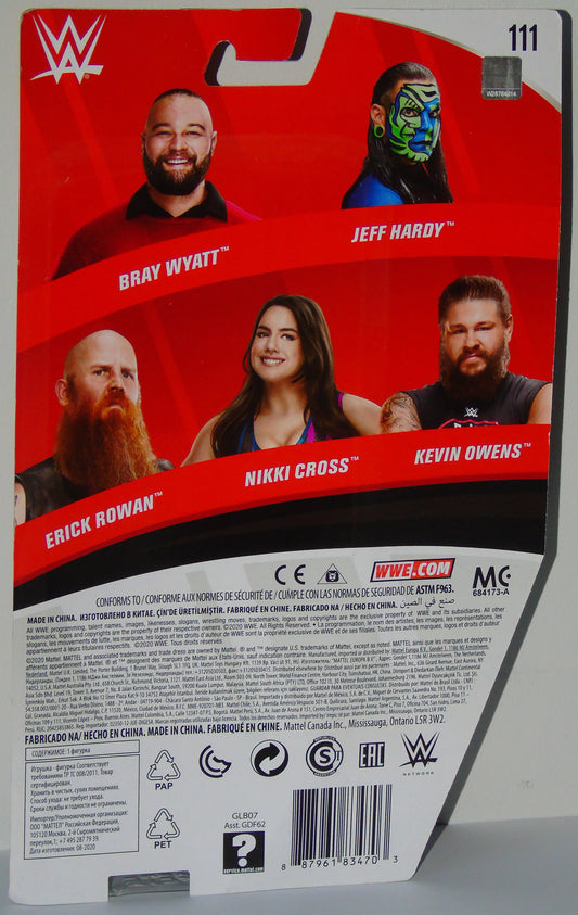 Kevin Owens WWE Mattel Basic Series 111 Figure