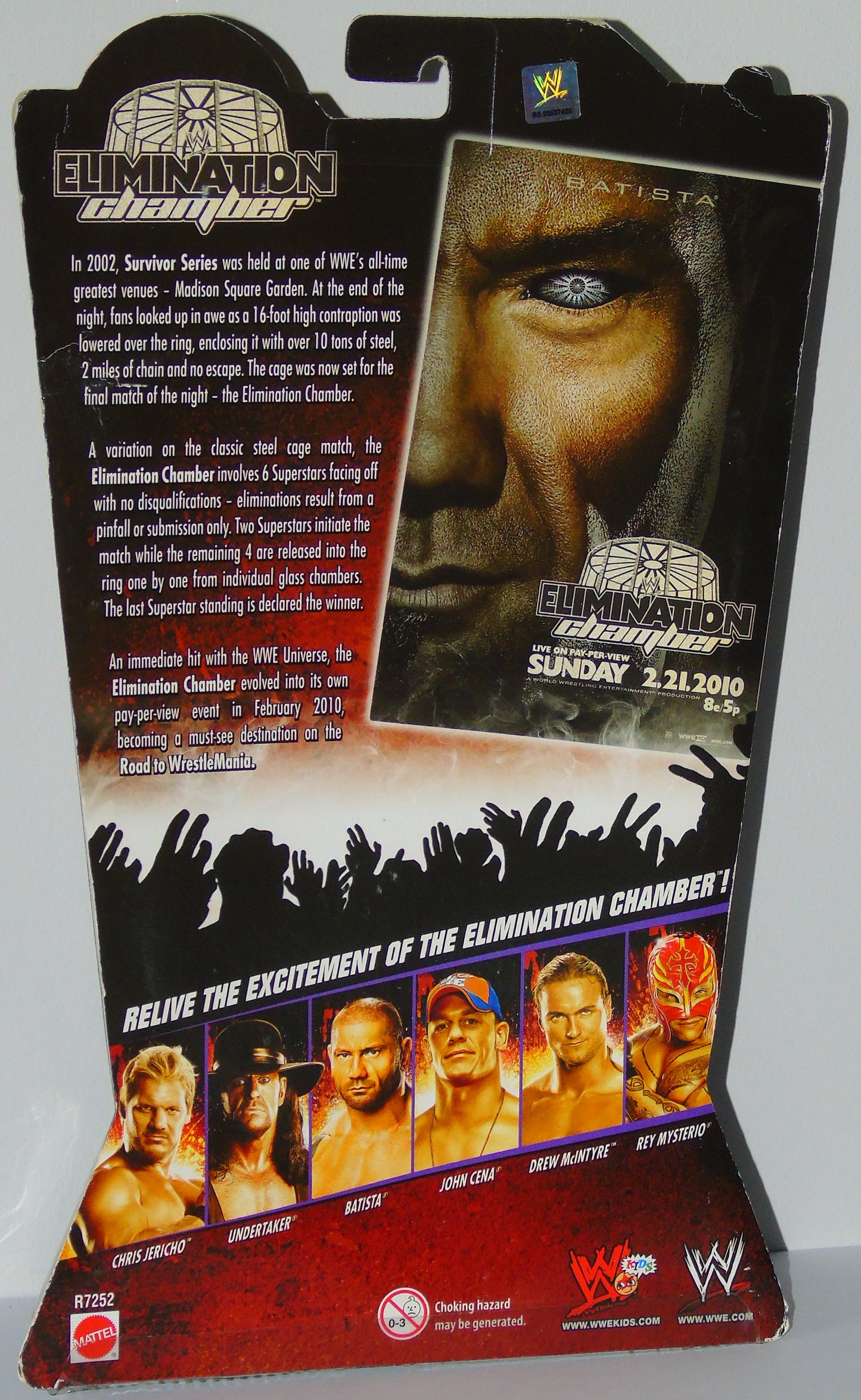 Drew McIntyre WWE Wrestling Mattel Elimination Chamber Series Signed Figure