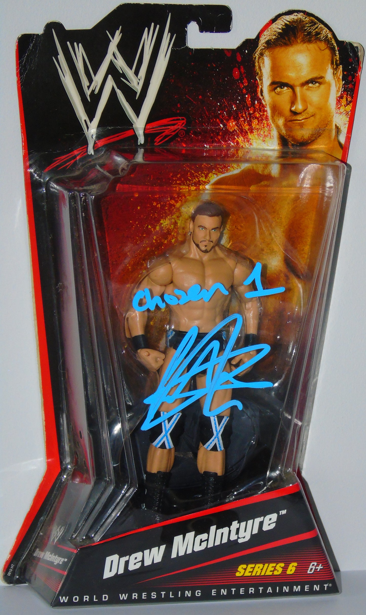 Drew McIntyre WWE Wrestling Mattel Series 6 Signed Figure