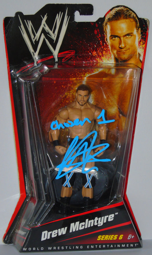 Drew McIntyre WWE Wrestling Mattel Series 6 Signed Figure