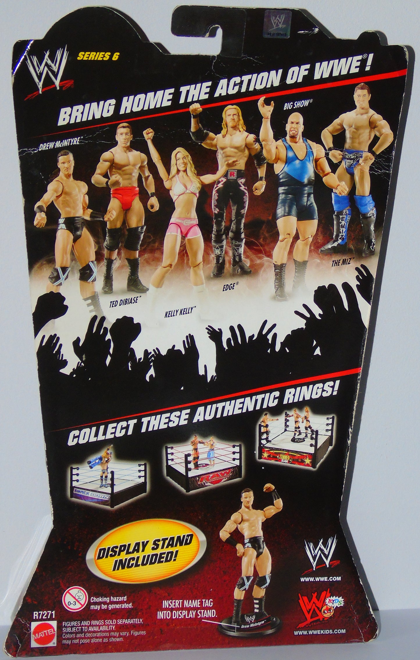 Drew McIntyre WWE Wrestling Mattel Series 6 Signed Figure
