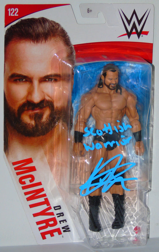 Drew McIntyre WWE Wrestling Mattel Series 122 Signed Figure