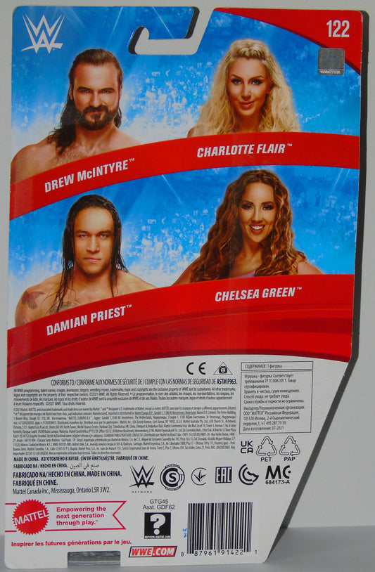 Drew McIntyre WWE Wrestling Mattel Series 122 Signed Figure