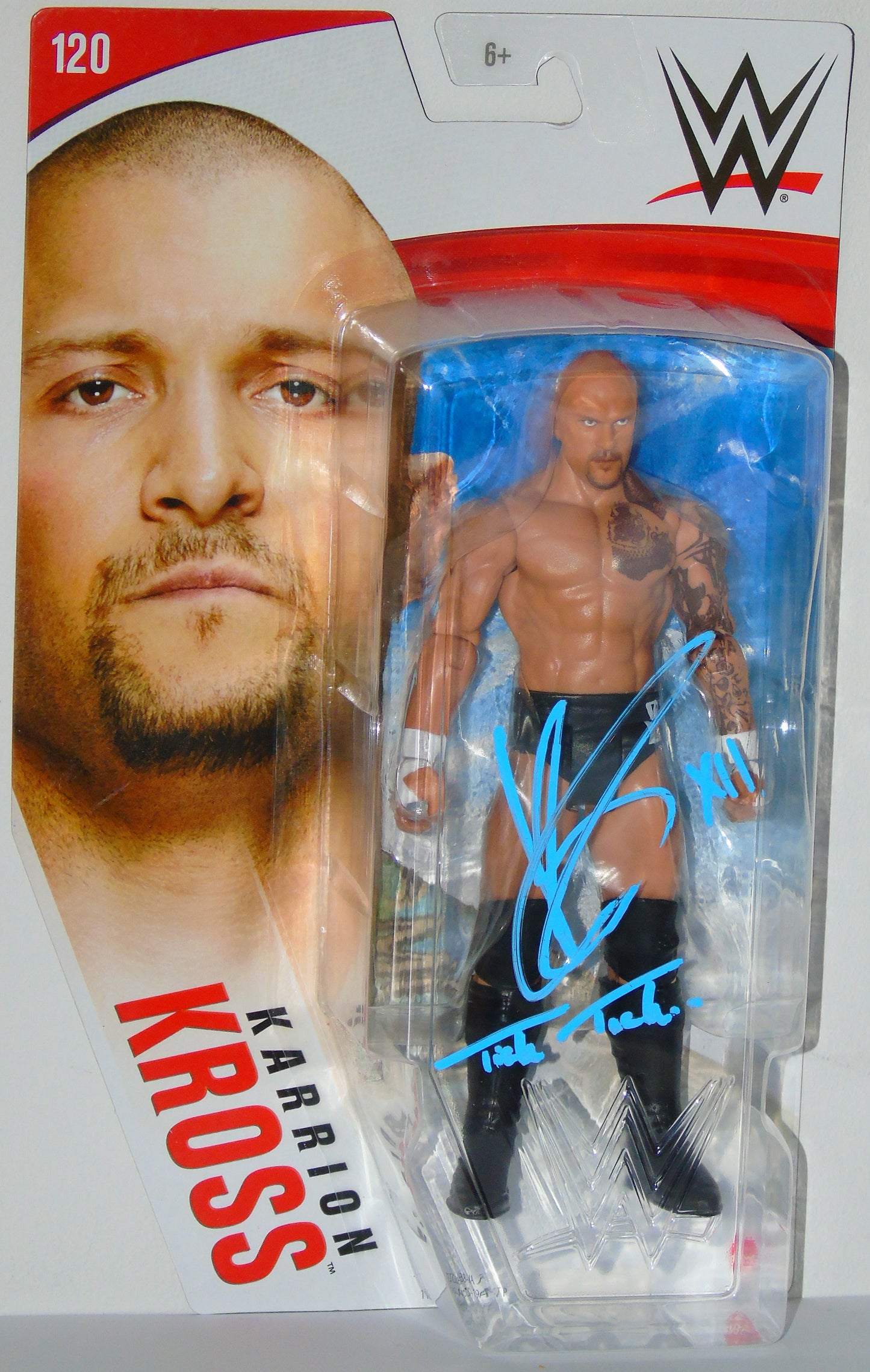 Karrion Kross WWE Wrestling Mattel Series 120 Signed Figure