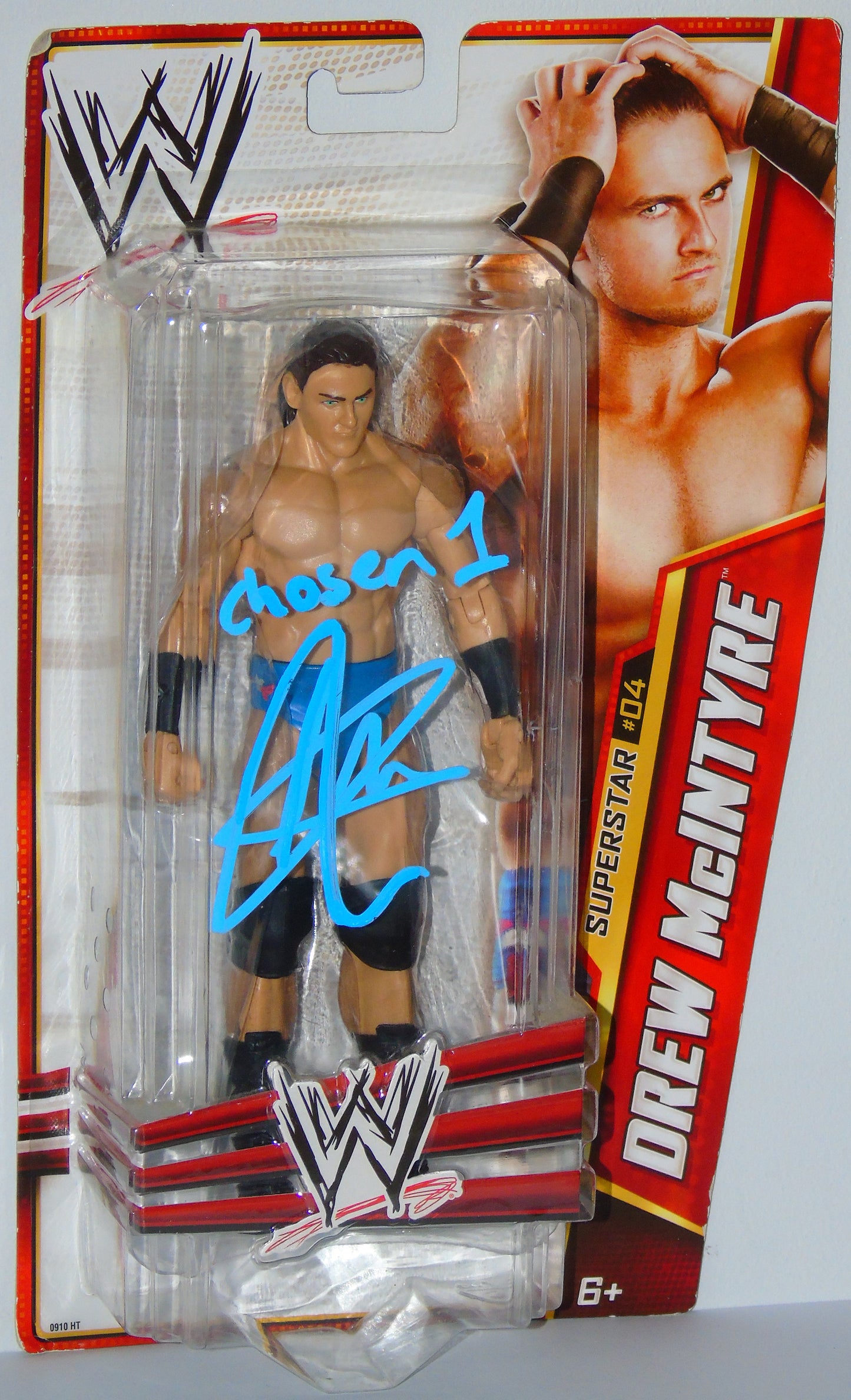 Drew McIntyre WWE Wrestling Mattel Series 24 Signed Figure