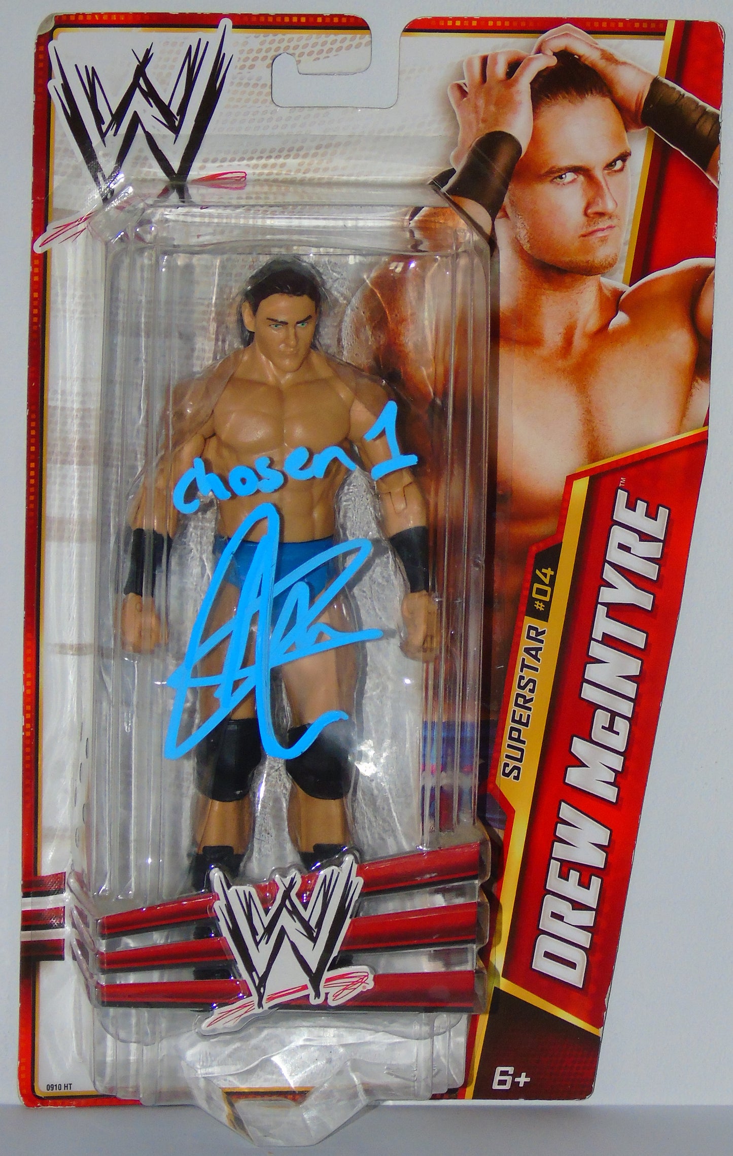 Drew McIntyre WWE Wrestling Mattel Series 24 Signed Figure