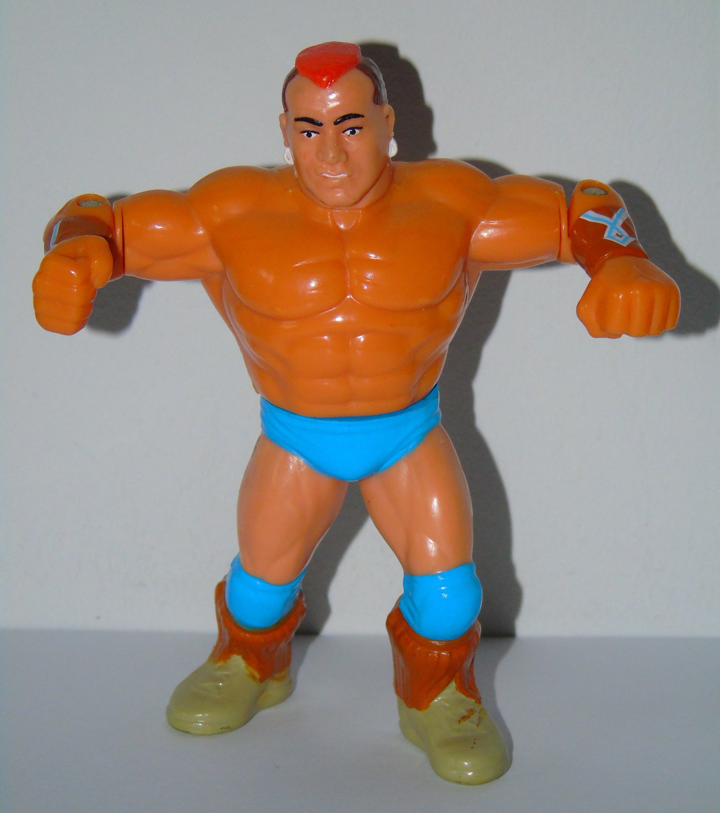 WWF Wrestling Tatanka Hasbro Series 6 & 9 Action Figure