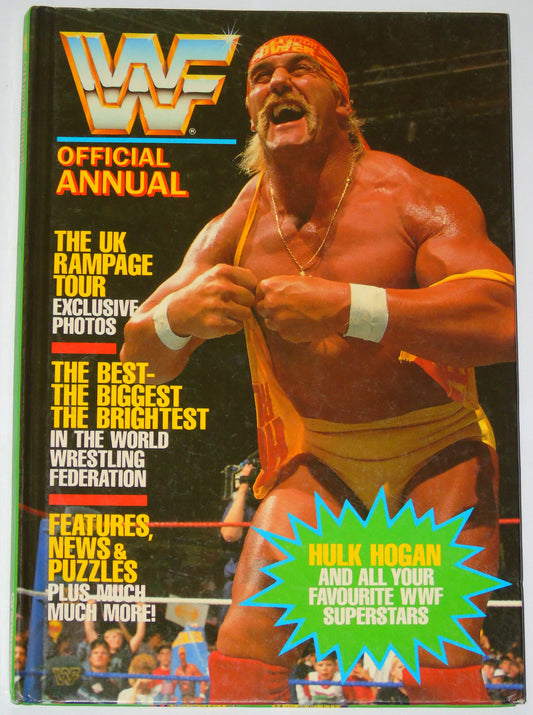WWF Wrestling 1991 UK Exclusive Official Annual