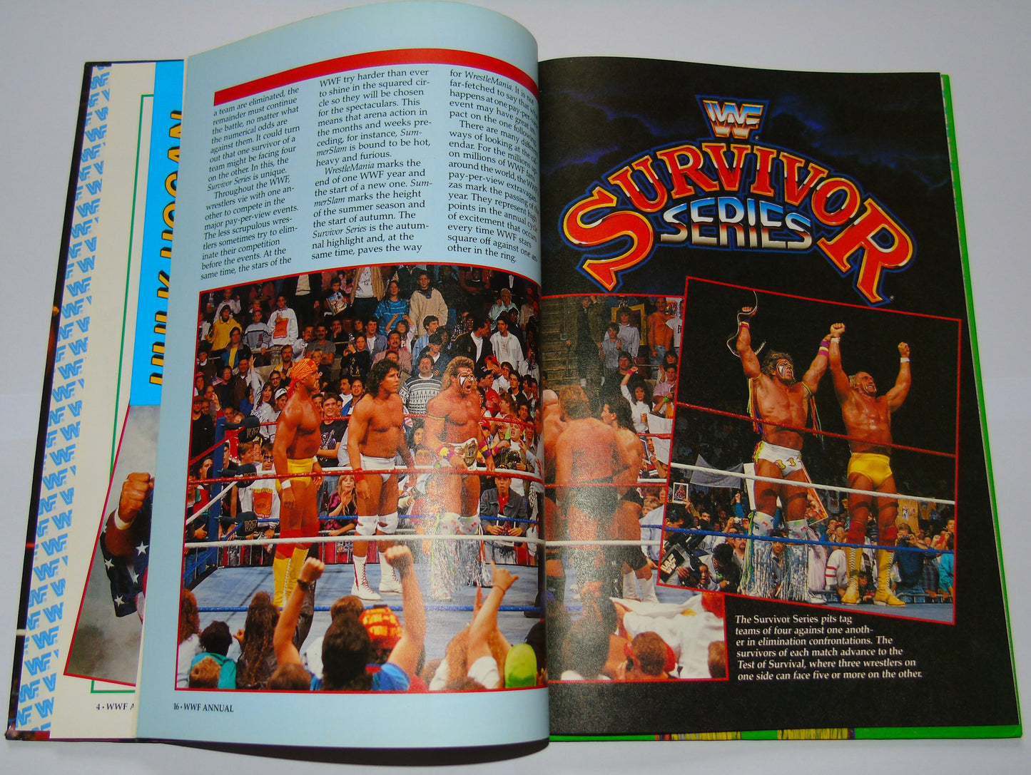 WWF Wrestling 1991 UK Exclusive Official Annual