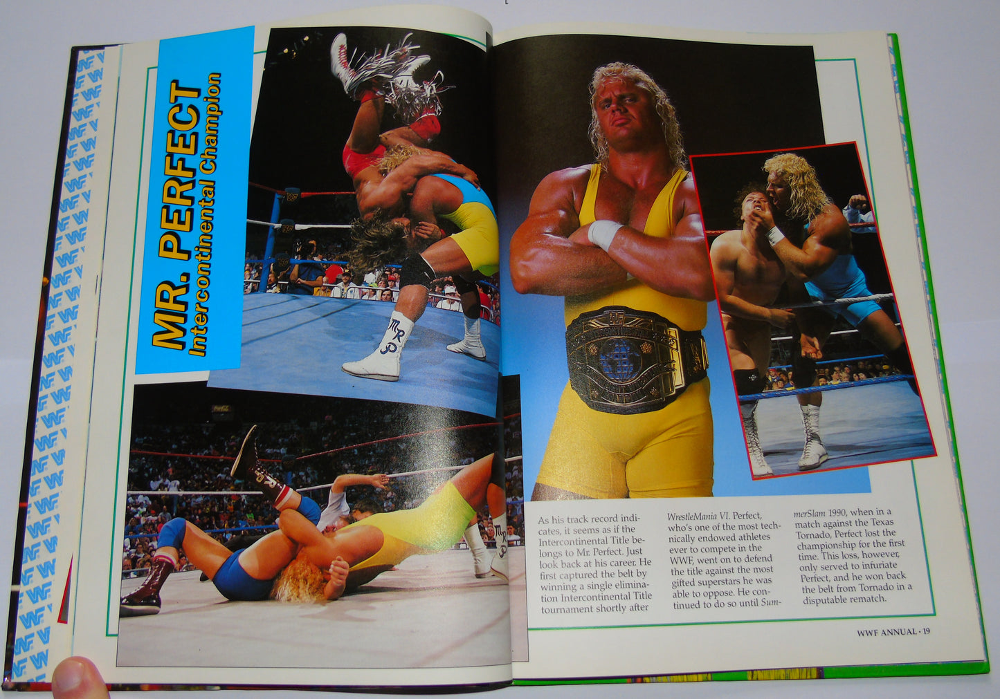 WWF Wrestling 1991 UK Exclusive Official Annual