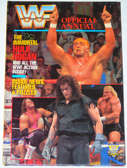 WWF Wrestling 1992 UK Exclusive Official Annual