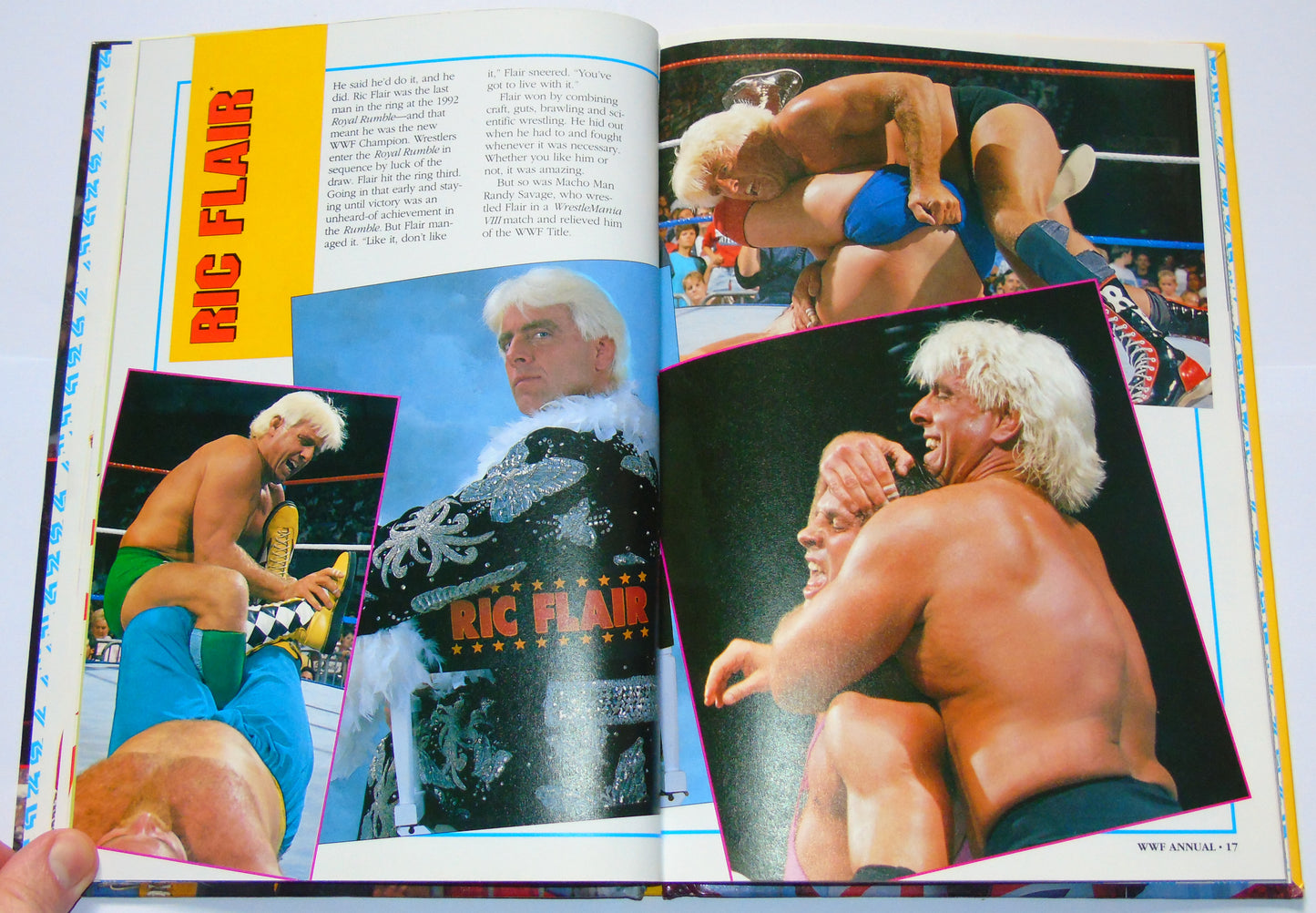 WWF Wrestling 1992 UK Exclusive Official Annual