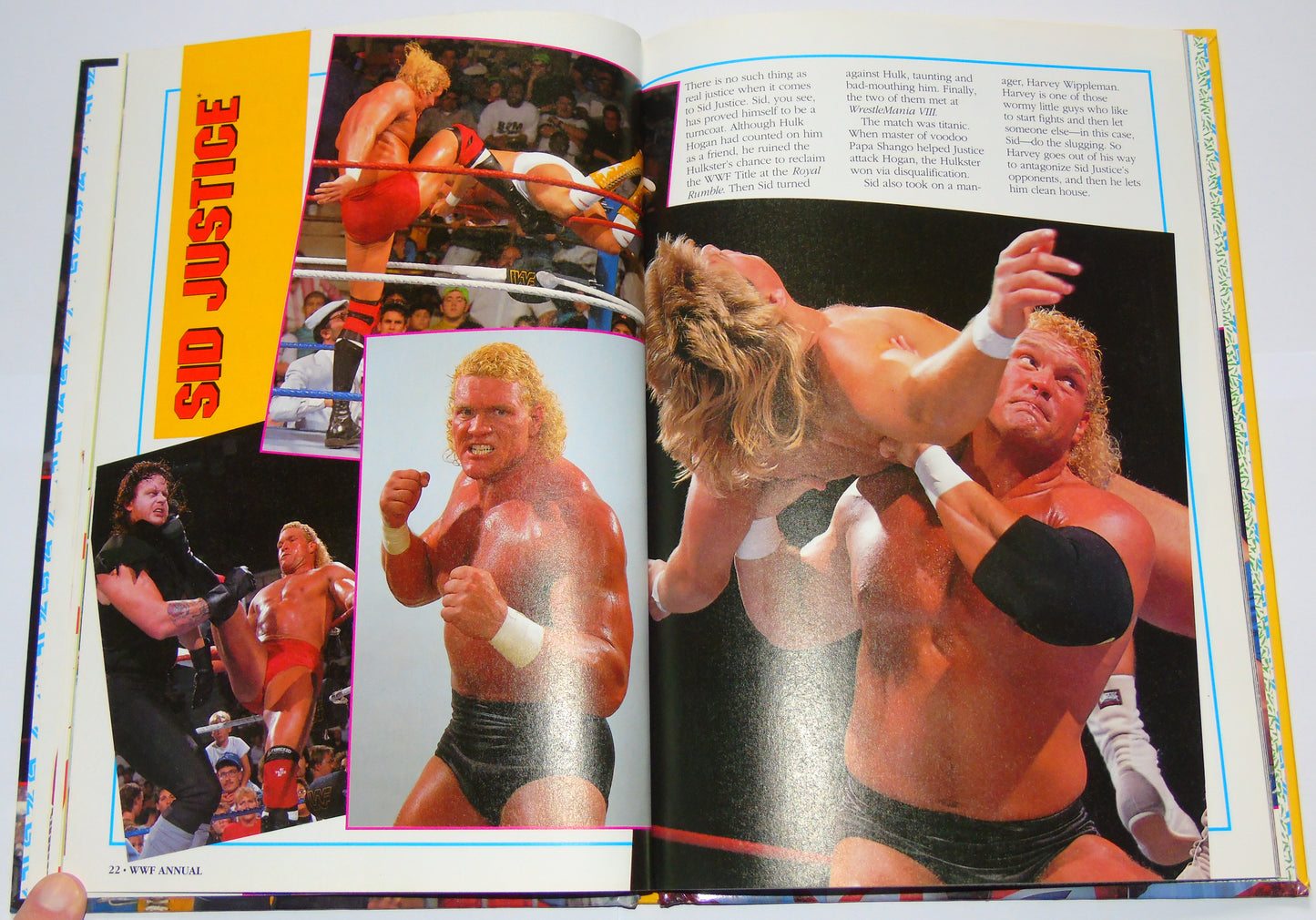 WWF Wrestling 1992 UK Exclusive Official Annual